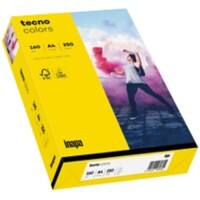 Papier tecno A4 Jaune 160 g/m² 250 Feuilles