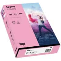 Papier tecno A4 Rose 120 g/m² 250 Feuilles