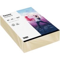 Papier couleur A5 tecno Crème 80 g/m² 500 Feuilles