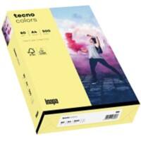 Papier tecno A4 Jaune 80 g/m² 500 Feuilles