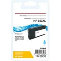 Cartouche jet d'encre Office Depot Compatible HP 953XL Cyan F6U16AE