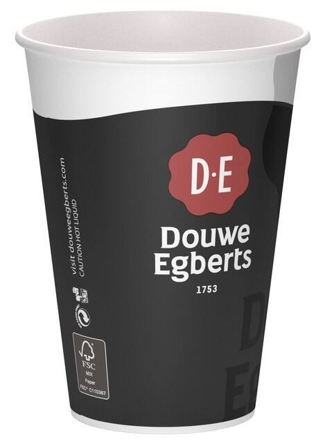Gobelets en papier Douwe Egberts Papier 180 cl Blanc 2000 unités
