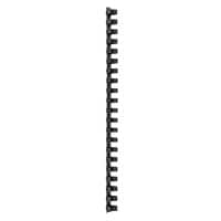 Anneaux de reliure 16 mm A4 145 feuilles PVC Noir 100 unités
