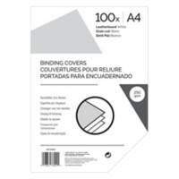Couverture de reliure 69055 A4 Cuir 190-285 Microns Blanc 100 unités