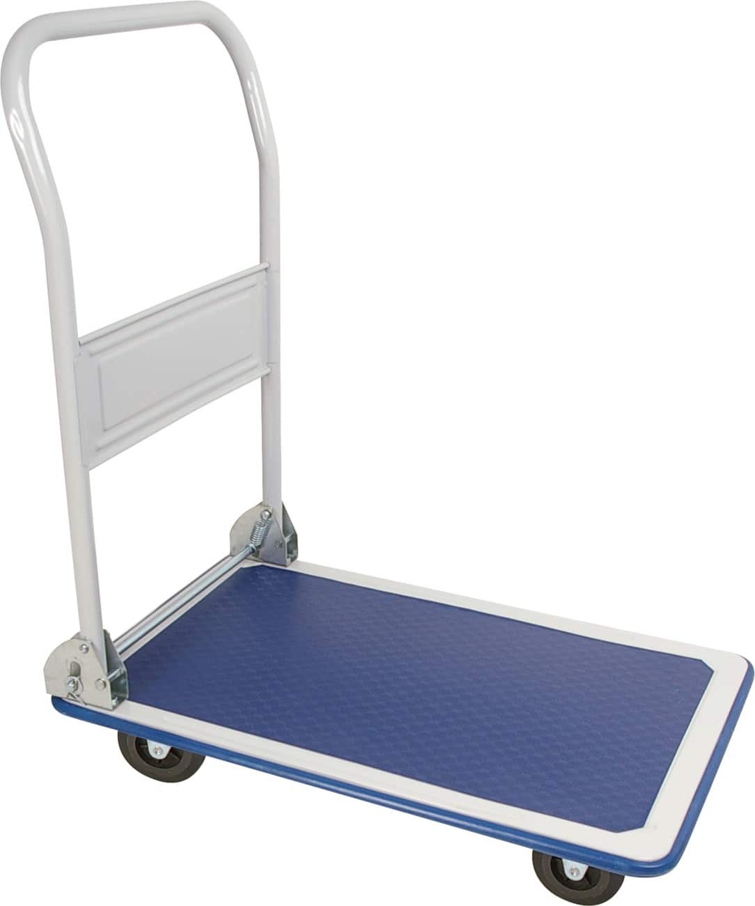 Chariot à plateforme T4ALL Argenté, Bleu 46 x 72 x 81 cm
