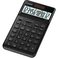 Calculatrice de bureau Casio JW-200SC-BK Affichage à 12 chiffres Noir