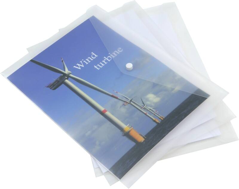 Pochette porte-document Rapesco A4 PP (Polypropylène) 33,4 (L) x 0,5 (P) x 23,4 (H) cm Transparent 5 Unités