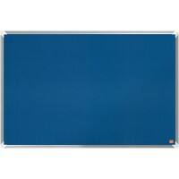 Tableau d'affichage en feutre Bleu Nobo Premium Plus 90 x 60 cm