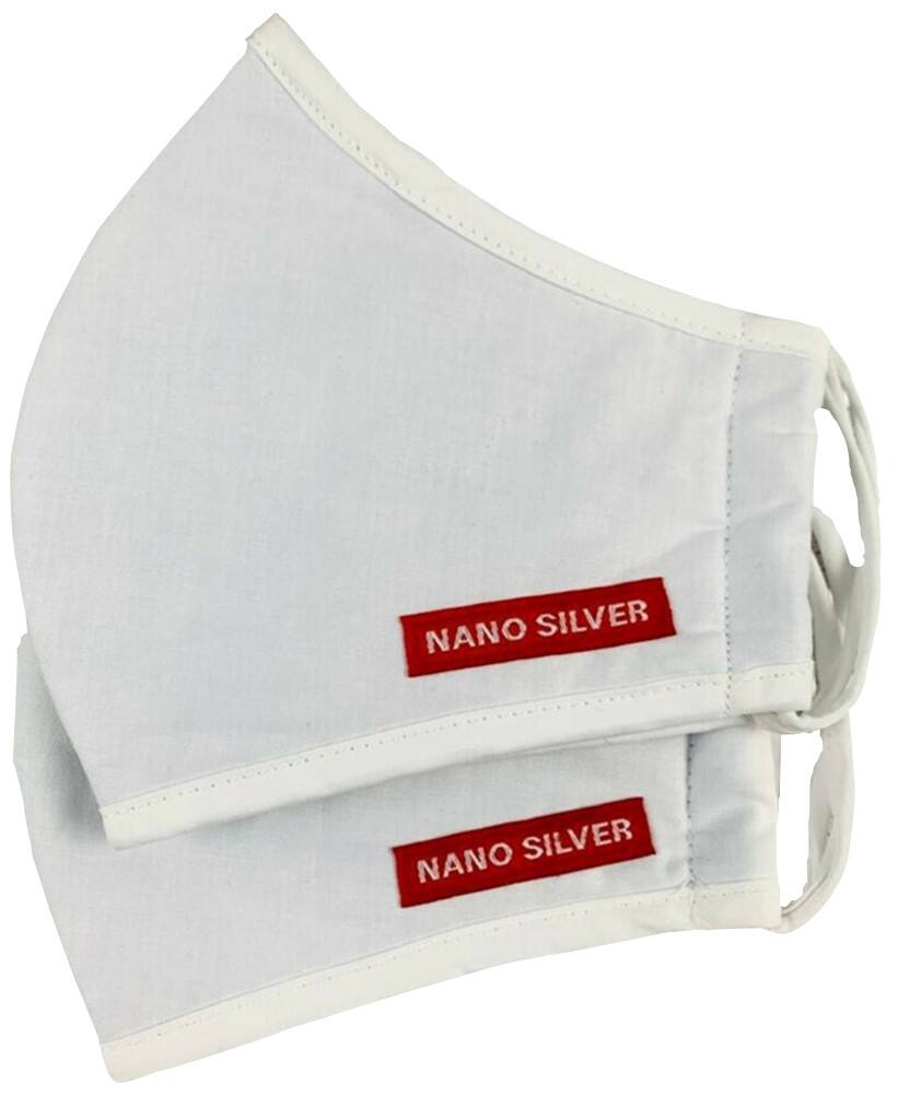 Masque de protection Nanosilver Blanc 2 Unités