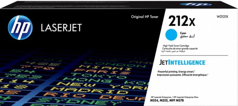 Cartouche de toner HP 212X Cyan