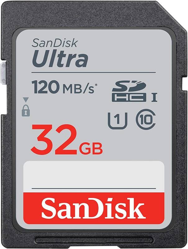 Carte mémoire SanDisk Ultra 32 Go SDHC UHS-I classe 10