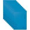 Farde à clip Djois Secolor Folio Bleu 10 unités