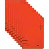 Farde à clip Djois Secolor Folio Rouge Paquet de 10