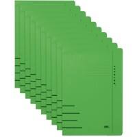 Farde à clip Djois Secolor Folio Vert Carton 10 unités