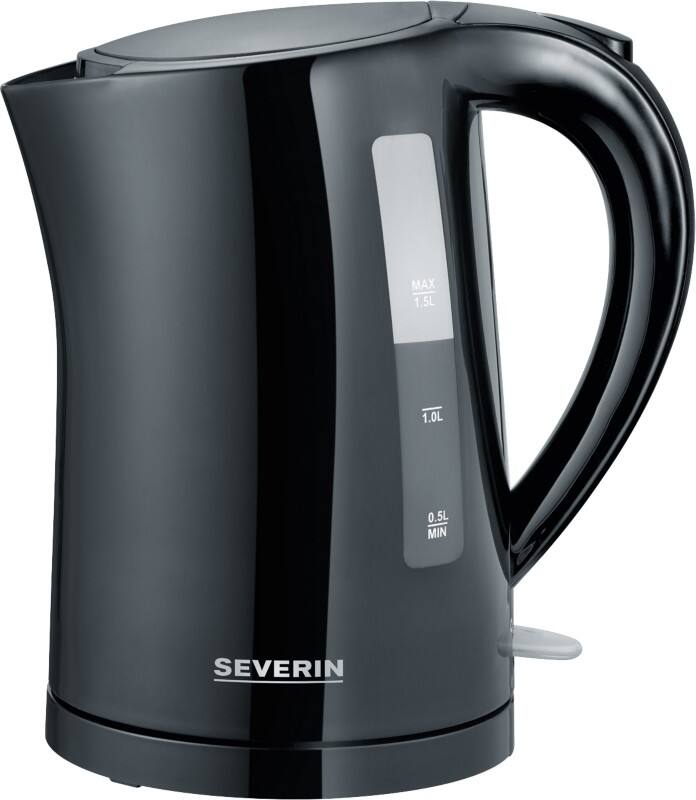 Bouilloire électrique SEVERIN 1.5 L Noir 2200 W Sans fil 3498