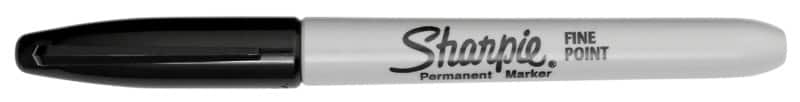 Marqueur permanent Sharpie Ogive 1 mm Noir