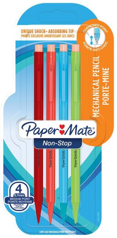 Porte-mines Papermate Non Stop HB 4 Unités