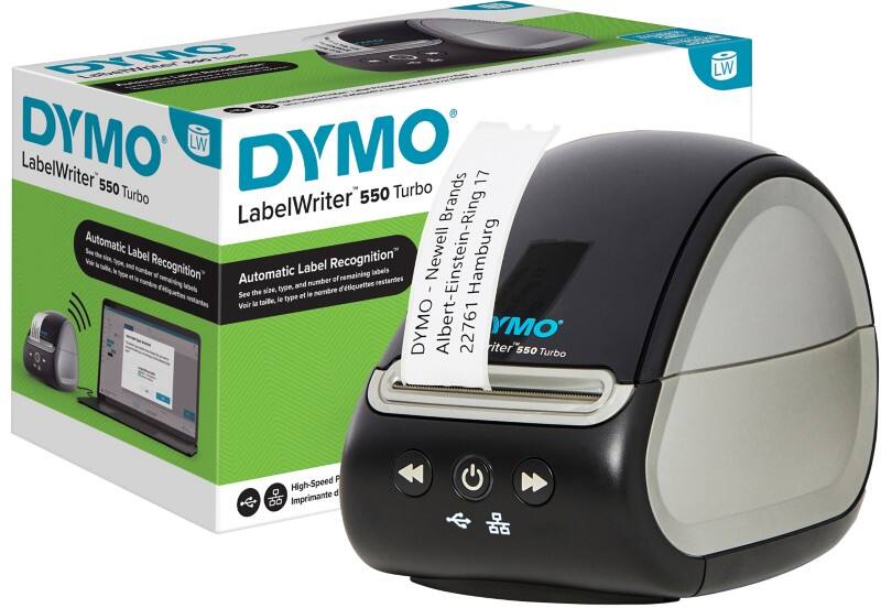 Imprimante d'étiquettes DYMO Turbo 550 Noir