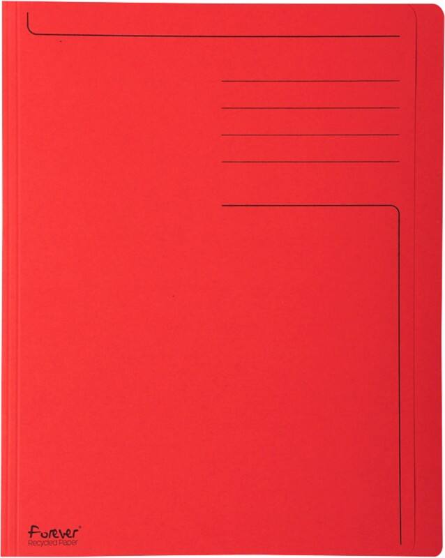 Farde Exacompta Forever Rouge 320 x 250 mm