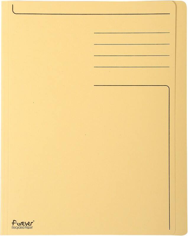 Farde Exacompta Forever Jaune 320 x 250 mm