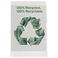Pochettes coin Esselte Recyclé 100 % A4 Granuleux Transparent 100 microns Polypropylène 627496 100 unités