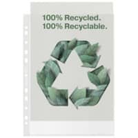 Pochettes perforées Esselte Recycled A4 Granuleux Transparent 70 microns PP (Polypropylène) 11 Perforations 627493 100 unités