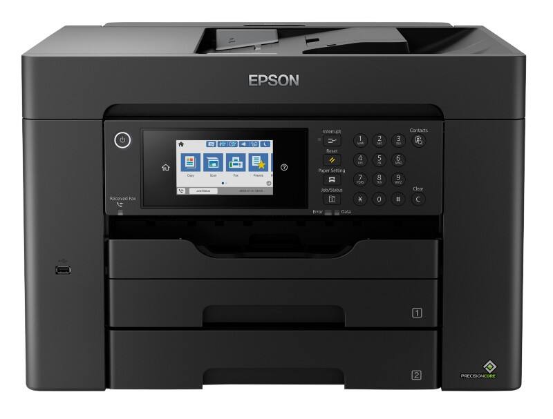 Imprimante multifonction Espon WorkForce WF-7840DTWF A3 Noir