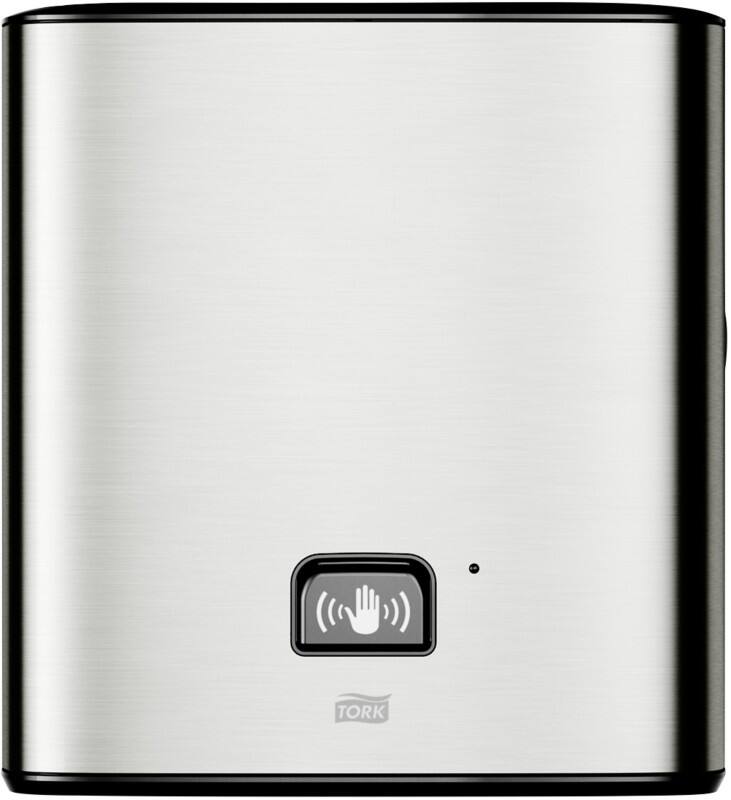 Distributeur d'essuie-mains Tork Matic Image Design 460001 H1 Métal, Plastique Verrouillable Automatique Argenté
