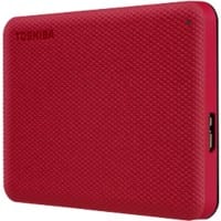 Disque dur externe Toshiba 4 To Canvio Advance USB 3.2 Gen 1 Rouge