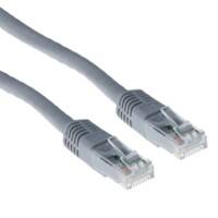 Câble patch U/UTP Cat6 ACT Avec connecteurs RJ45 Gris 2 m