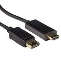Câble DisplayPort vers HDMI ACT DisplayPort Male HDMI Male 1.8 m Noir