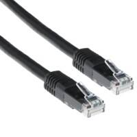 Câble de raccordement U/UTP CAT6 ACT RJ45 (8P8C) Male RJ45 (8P8C) Male 2 m Noir  