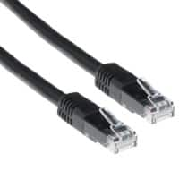 Câble de raccordement U/UTP Cat6 ACT Avec connecteurs RJ45 5 m