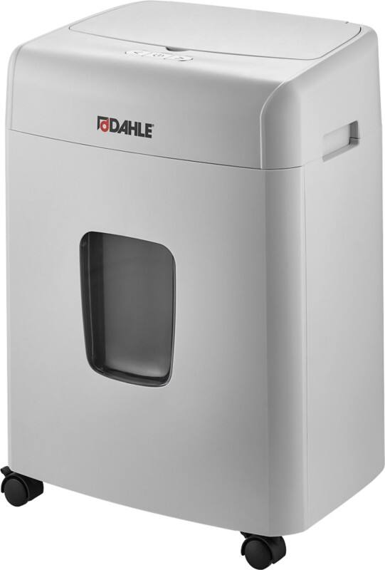 Destructeur de documents Dahle Alimentation Automatique ShredMATIC 90 90 Feuilles Coupe croisée Niveau de sécurité P-4, T-4, E-3, F-1 23 L