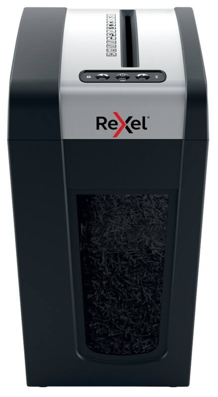 Destructeur de documents Rexel 7 Feuilles Micro coupe Niveau de sécurité P-5 18 L MC6-SL Slimline Whisper-Shred