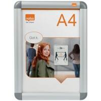 Cadre d’affichage Nobo Premium Plus A4 Argenté 1902214 25 (L) x 1,2 (P) x 34 (H) cm 1902214