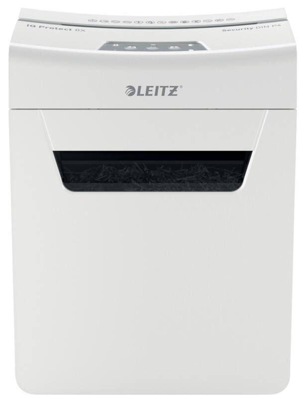 Destructeur de documents Leitz 9 Feuilles 8 Feuilles Coupe croisée Niveau de sécurité P-4 14 L 8X Premium