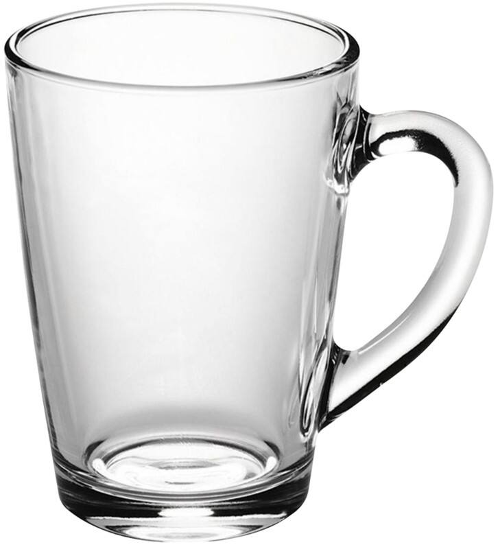 Mug Luminarc New Morning Verre trempé 320 ml Transparent 6 unités