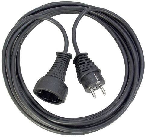 Rallonge brennenstuhl 1165430 230 V Prise de terre CEE 7/7 mâle - Prise de terre CEE 7/7 femelle 3 m Noir