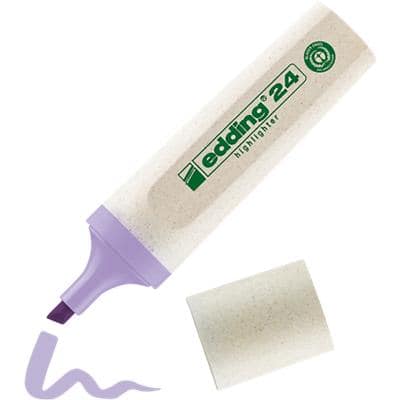 Surligneur edding 24 EcoLine Violet pastel