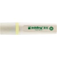 Surligneur edding 24 EcoLine Jaune pastel
