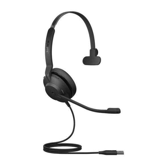 Casque audio Jabra Evolve2 30 MS Avec fil Par dessus l'Oreille USB Avec Microphone Mono Noir