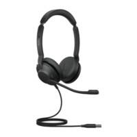 Casque audio Jabra Evolve2 30 MS Avec fil Par dessus l'Oreille USB Avec Microphone Stéréo Noir