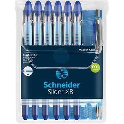 Stylo-bille Schneider 96085000 0,7 mm Bleu 7 unités