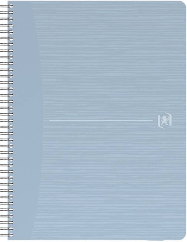 Cahier OXFORD My Rec’Up A4 Ligné Reliure à double fil Carton verni mat Bleu  90 Pages 90 Feuilles