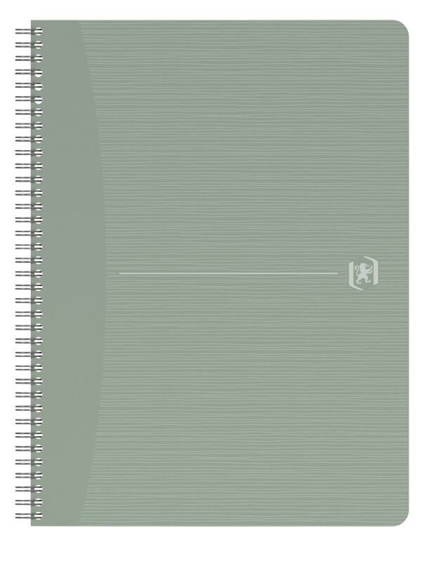Cahier OXFORD My Rec’Up A4 Ligné Reliure à double fil Carton verni mat Vert  90 Pages 90 Feuilles