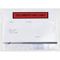 Pochettes pour documents RAJA Autocollante C5 PE (Polyéthylène), Papier silicone Transparent 22,5 (l) x 16,5 (H) cm 250 unités