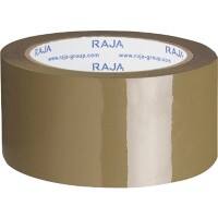 Ruban adhésif d'emballage RAJA Brun 50 mm (l) x 100 m (L) PP (Polypropylène)