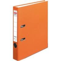 Classeur à levier herlitz MaX.file Protect PP A4 55 mm Orange 2 anneaux Carton, PP (Polypropylène) Relief