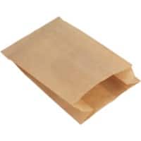 RAJA Fourre-tout Papier Kraft Brun 15 x 5 x 12 cm 1000 Unités
